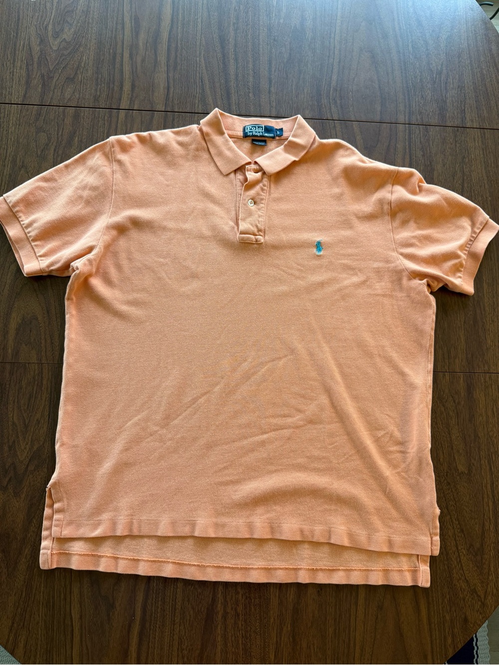 EUC Men’s Vintage Y2K Polo Ralph Lauren Orange Sorbet Polo Shirt - Size L